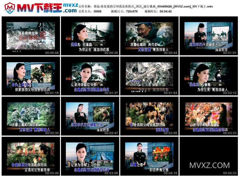 谭晶-你是我的父母我是你的兵_国语_流行歌曲_MA408426